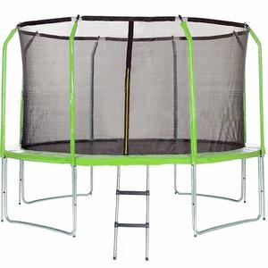 Trampolína COMFORT s rebríkom 366cm zelená vyobraziť