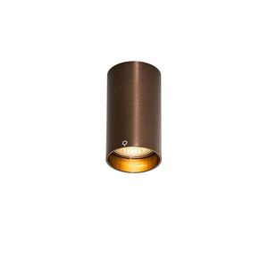 Inteligentný reflektor tmavý bronz 5, 5 cm vrátane Wifi GU10 50 mm - Tuba vyobraziť