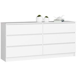 Komoda Rollo V 160, 4 cm biela matná vyobraziť