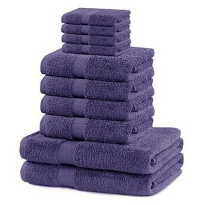 Sada ručníků DecoKing Kunis tmavě modrých vyobraziť