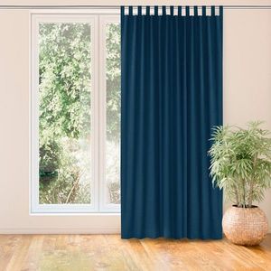 Závěs MILANA klasické záložky 10 cm indigo vyobraziť