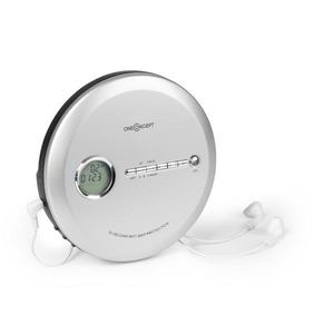 OneConcept CDC 100MP3, discman, prenosný CD prehrávač, antishock, ESP, microUSB, strieborný vyobraziť