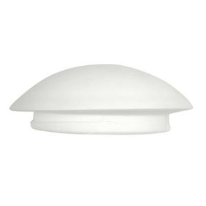 Biele okrúhle sklenené tienidlo 39 cm pre stropnú lampu Nina vyobraziť