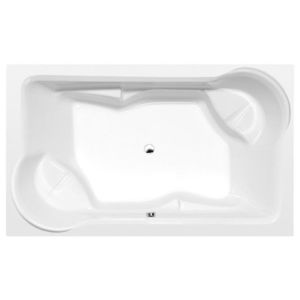 POLYSAN - DUO obdĺžniková vaňa 200x120x45cm, biela 16111 vyobraziť