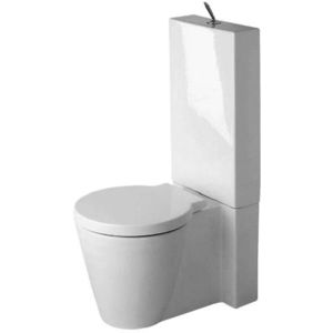 DURAVIT - Starck 1 Stojacia kombinačná misa, 415 mm x 385 mm x 640 mm, biely – misa 0233090064 vyobraziť