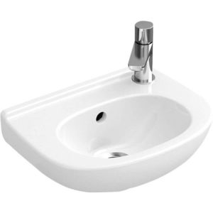 VILLEROY & BOCH - O.novo Umývadielko Compact, 36x28 cm, s prepadom, bez otvoru pre batériu, alpská biela 53603601 vyobraziť