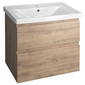 AQUALINE - ALTAIR umývadlová skrinka 67x60x45cm, dub emporio AI370 vyobraziť