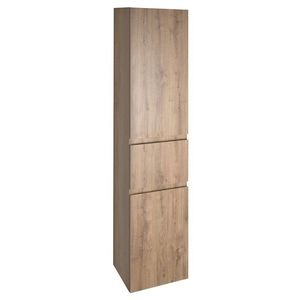 AQUALINE - ALTAIR vysoká skrinka s košom 40x184x31cm, dub emporio AI485L vyobraziť