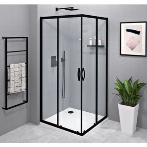 GELCO SIGMA SIMPLY BLACK Štvorcový sprchovací kút 1100x1100 číre sklo, GS2111B-GS2111B GS2111B-GS2111B vyobraziť