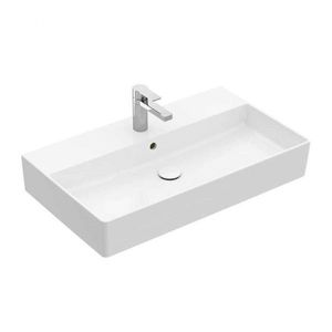 VILLEROY & BOCH - Memento 2.0 Umývadlo nábytkové 80x47 cm, s prepadom, otvor na batériu, CeramicPlus, alpská biela 4A228GR1 vyobraziť