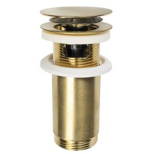 Omp Tea - Umyvadlová výpust 5/4“, click-clack, veľká zátka, max 80, zlato mat 7533.370.5.36 vyobraziť