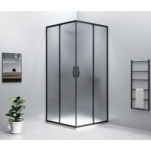 GELCO SIGMA SIMPLY BLACK Štvorcový sprchovací kút 900x900 sklo BRICK, GS2490B-GS2490B GS2490B-GS2490B vyobraziť