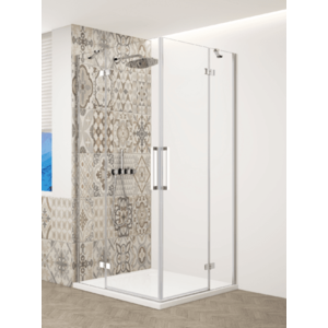 GELCO TRINITY CHROM obdĺžnikový kút 800x1100 rohový vstup, číre sklo, GT2280-11C-CH GT2280-11C-CH vyobraziť