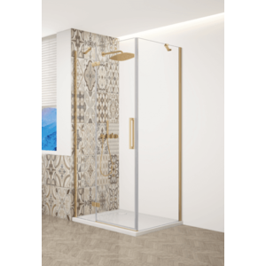 GELCO - TRINITY GOLD štvorcový kút 800x800 ľavý, číre sklo, GT5680-80CL-G GT5680-80CL-G vyobraziť