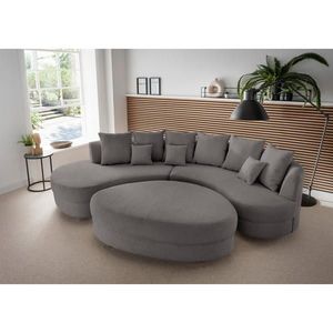 Livetastic SEDACIA SÚPRAVA, textil, sivá vyobraziť