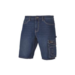 PARKSIDE® Pánske rifľové pracovné šortky (modrá, 56) vyobraziť