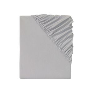LIVARNO home Bielastická napínacia plachta, 90 – 100 x 200 x 30 cm (sivá) vyobraziť