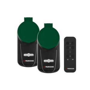 PARKSIDE® Exteriérové rádiové zásuvky, 3-dielna súprava vyobraziť