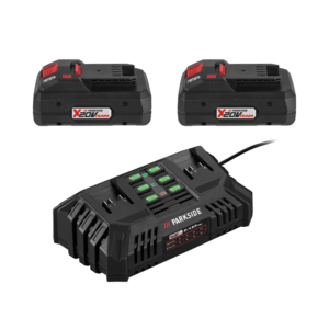 PARKSIDE® Smart akumulátor 20 V/4 Ah PAPS 204 A1, 2 kusy + Dvojitá nabíjačka na akumulátor 20 V/4, 5 A PDSLG 20 B1 vyobraziť