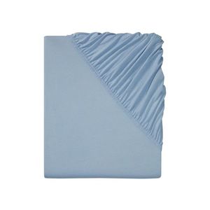 LIVARNO home Napínacia džersejová plachta, 90 – 100 x 200 cm (modrá) vyobraziť
