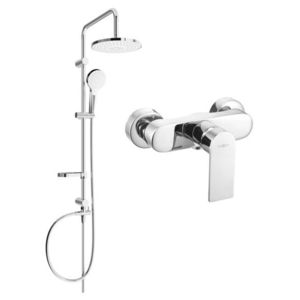 Sprchová batéria Mexen Royo 150 mm biela vyobraziť