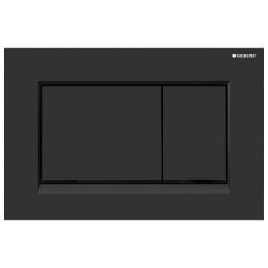 GEBERIT SIGMA30 ovládacie tlačítko Easy to clean, čierny mat 115.883.16.1 vyobraziť