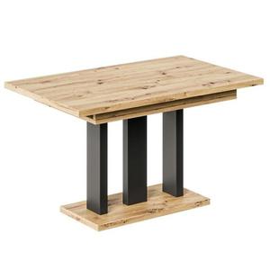 Rozkladací stôl Appia130/210x80cm Mat čierne nohy Dub Aristan vyobraziť