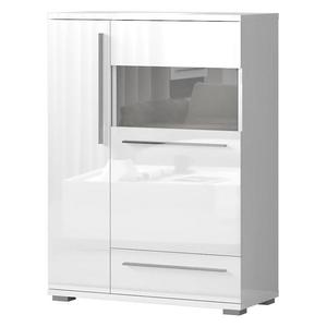 Vitrína Piano V90-2KS1F/PN-70/KA/70 lakované crystal white vyobraziť
