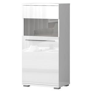 Vitrína Piano V60-1KSV/PN-70/KA/70 lakované crystal white vyobraziť