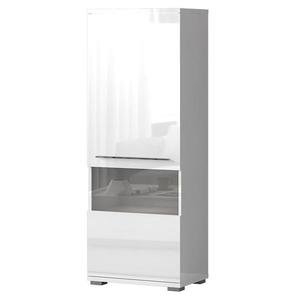 Vitrína Piano V60V-1KS/PN-70/KA/70 lakované crystal white vyobraziť