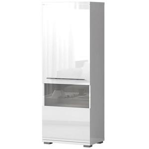 Vitrína Piano V60XV-1KS/PN-70/KA/70 lakované crystal white vyobraziť