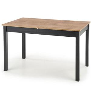 Rozkladací stôl Greg 124/168x74cm – Dub Wotan/Čierna vyobraziť