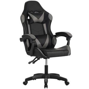 Kreslo pre Hráča Fotyn 8684 čierna/sivá vyobraziť