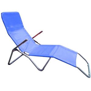 Záhradné ležadlo D-054 modré vyobraziť