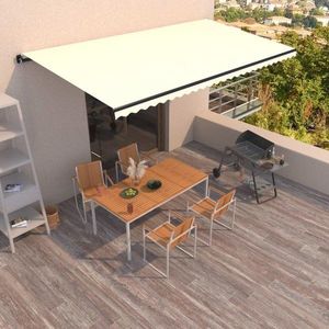 Ručne zaťahovacia markíza 400x350 cm Dekorhome vyobraziť