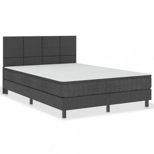 Boxspringová posteľ 140x200 cm sivá Dekorhome vyobraziť