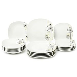 VANESA Jídelní souprava talířů z porcelánu 18dílná, MÄSER vyobraziť