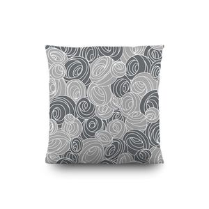 Vankúš Spirals sivý, 45 x 45 cm vyobraziť