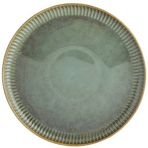 Altom Porcelánový plytký tanier Reactive Sage, 26 cm vyobraziť