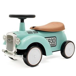 Detské odrážadlo Baby Mix Retro mätová, 27 x 25 x 58 cm vyobraziť