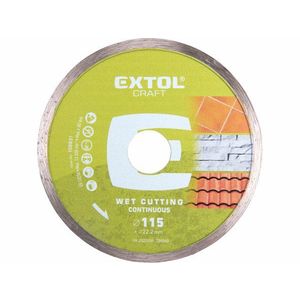 EXTOL Kotúč rezný diamantový plný, 115mm vyobraziť