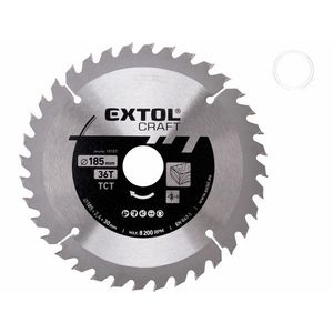 EXTOL Kotúč pílový s SK plátkami, 185x1, 4x30mm, 36z vyobraziť
