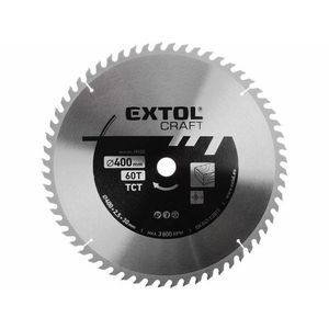 EXTOL Kotúč pílový s SK plátkami, 400x2, 5x30mm, 60z vyobraziť