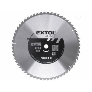 EXTOL Kotúč pílový s SK plátkami, 500x3, 0x30mm, 60z vyobraziť