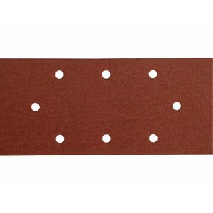 EXTOL Brúsny papier na suchý zips 10ks, 8 otvorov, 93x190mm, P80 vyobraziť