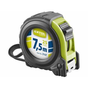 EXTOL Meter zvinovací, 7, 5m, šírka pásu 25mm vyobraziť