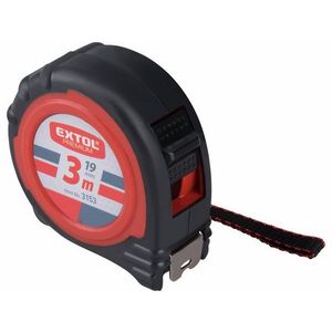 EXTOL Meter zvinovací, 3m, šírka pásu 19mm vyobraziť