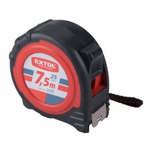 EXTOL Meter zvinovací, 7, 5m, šírka pásu 25mm vyobraziť