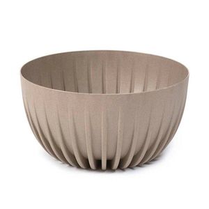 Květináč STRIPPED ECO 24 cm zelený vyobraziť