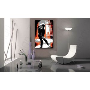 Ručne maľovaný POP Art obraz Michael Jackson | rôzne rozmery (POP ART obrazy) vyobraziť